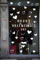 Happy Valentine's Day Sevgililer Günü Sticker Kalp, Love, I Love You Cam, Duvar Sticker Etiket Seti