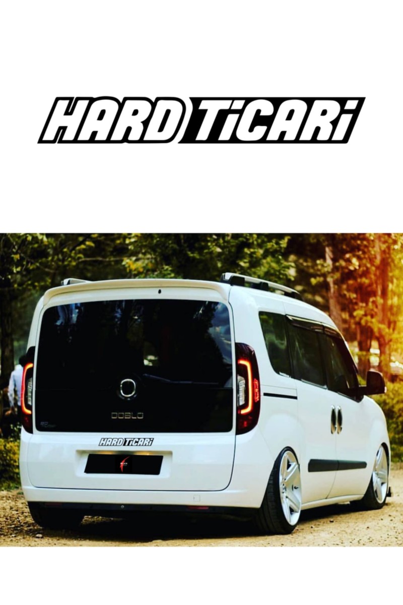 Hard Ticari Oto Cam Sticker 20*3 Cm