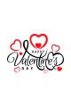 Happy Valentine's Day & 14 Şubat Sevgililer Günü Sticker