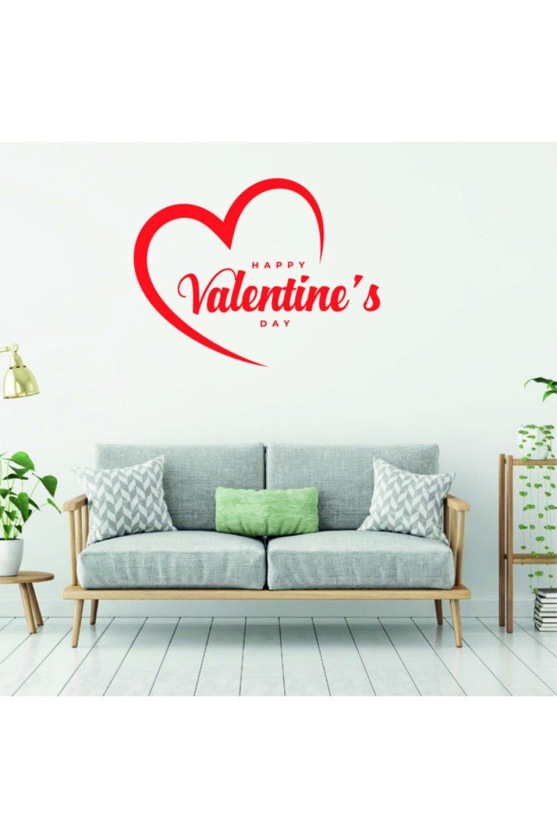 Happy Valentine's Day & 14 Şubat Sevgililer Günü Sticker