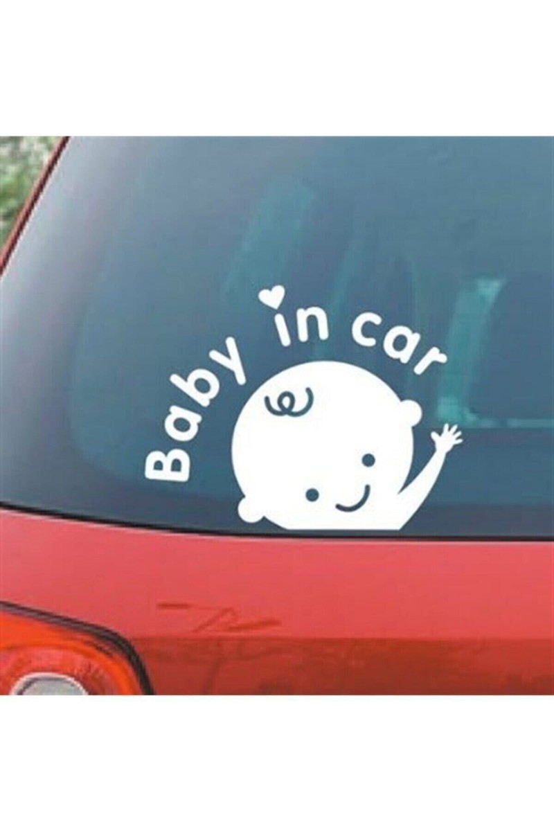 Baby In Car Oto Cam Sticker 15*10 Cm