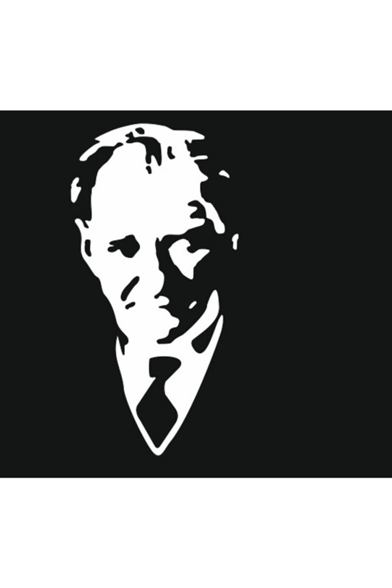 Atatürk Portre Sticker 15*30 Cm