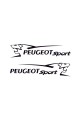 Peugeot Yan Sport Oto Sticker 2 Adet 45*10 Cm