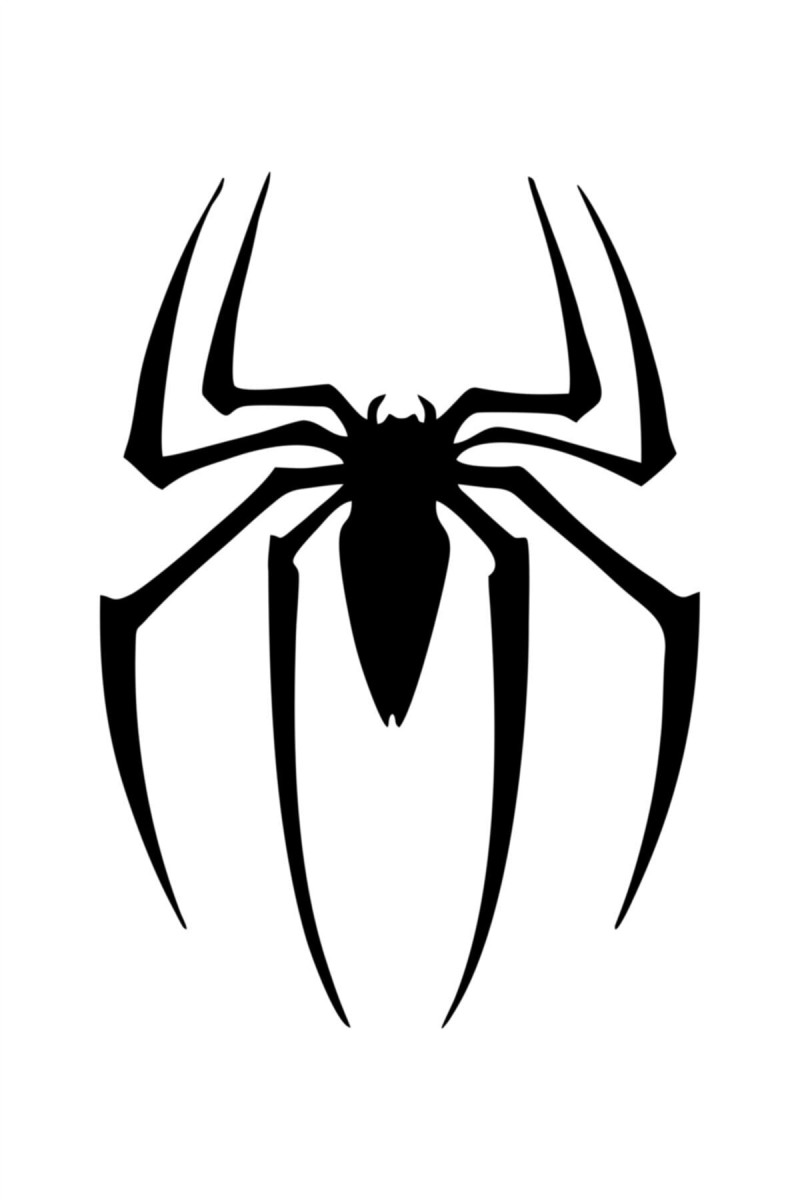 Örümcek Spider Oto Cam Sticker Siyah 25*18 Cm