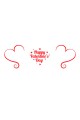 Happy Valentine's Day & 14 Şubat Sevgililer Günü Sticker 3