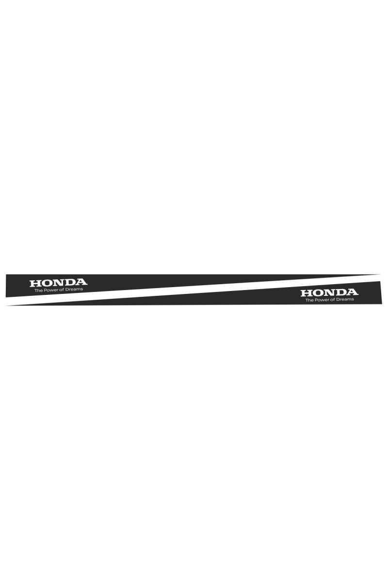 Honda İçin Uyumlu Aksesuar Yan Şerit Kuşağı Sağ-Sol 2 Adet Sticker 120*7 Cm