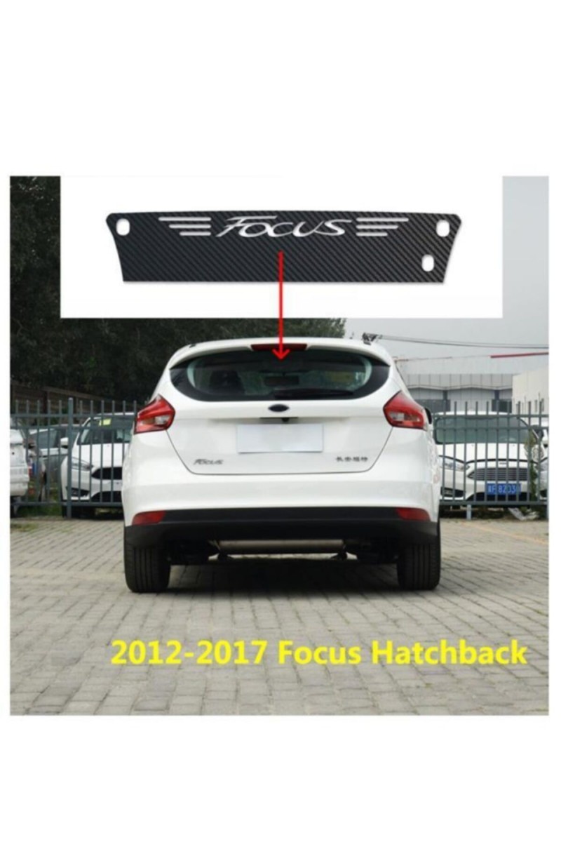 Ford Focus 2012-2017 HB İçin Uyumlu Aksesuar Stop Sticker