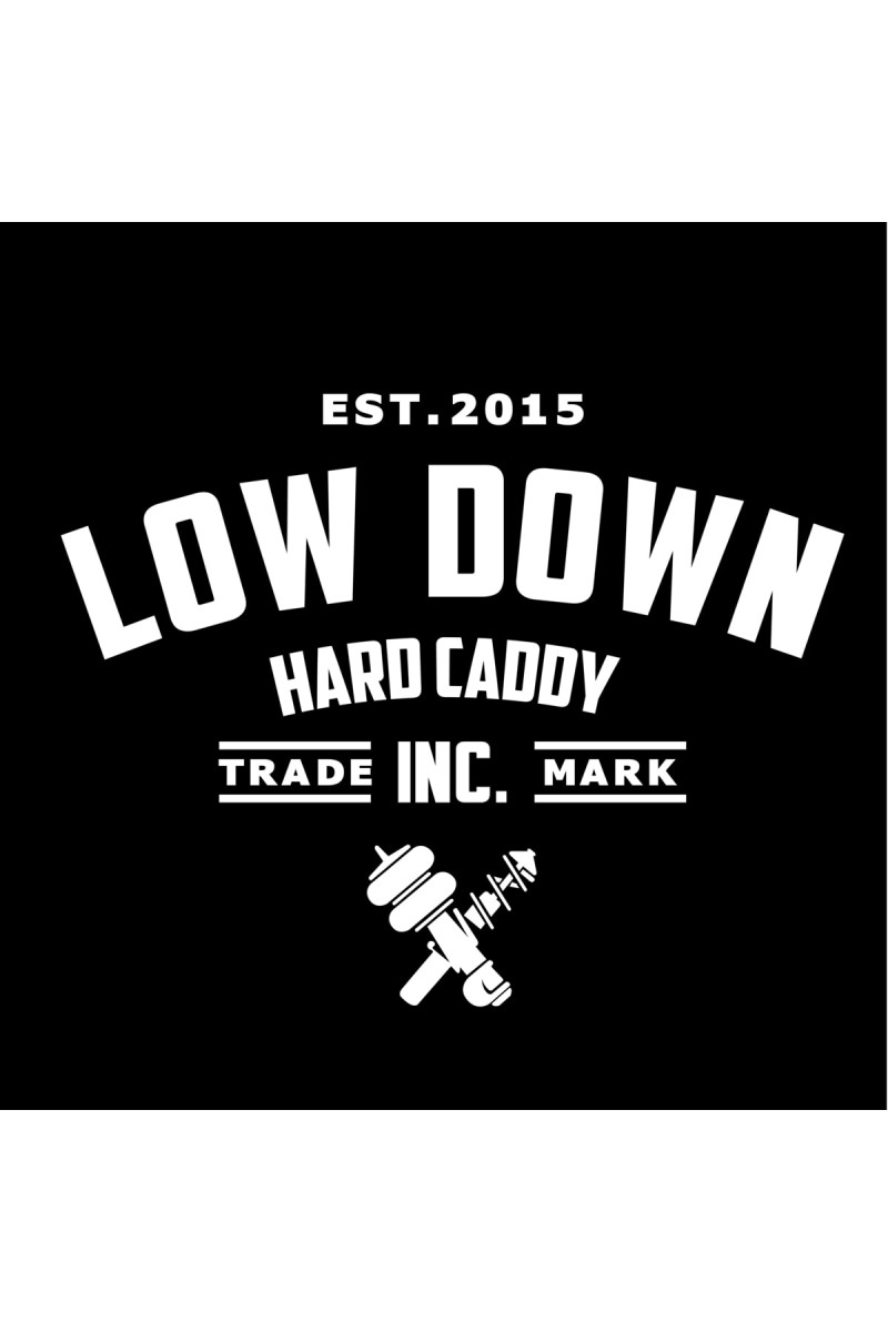 Low Down Hard Caddy Arka Cam Sticker 40*31 Cm