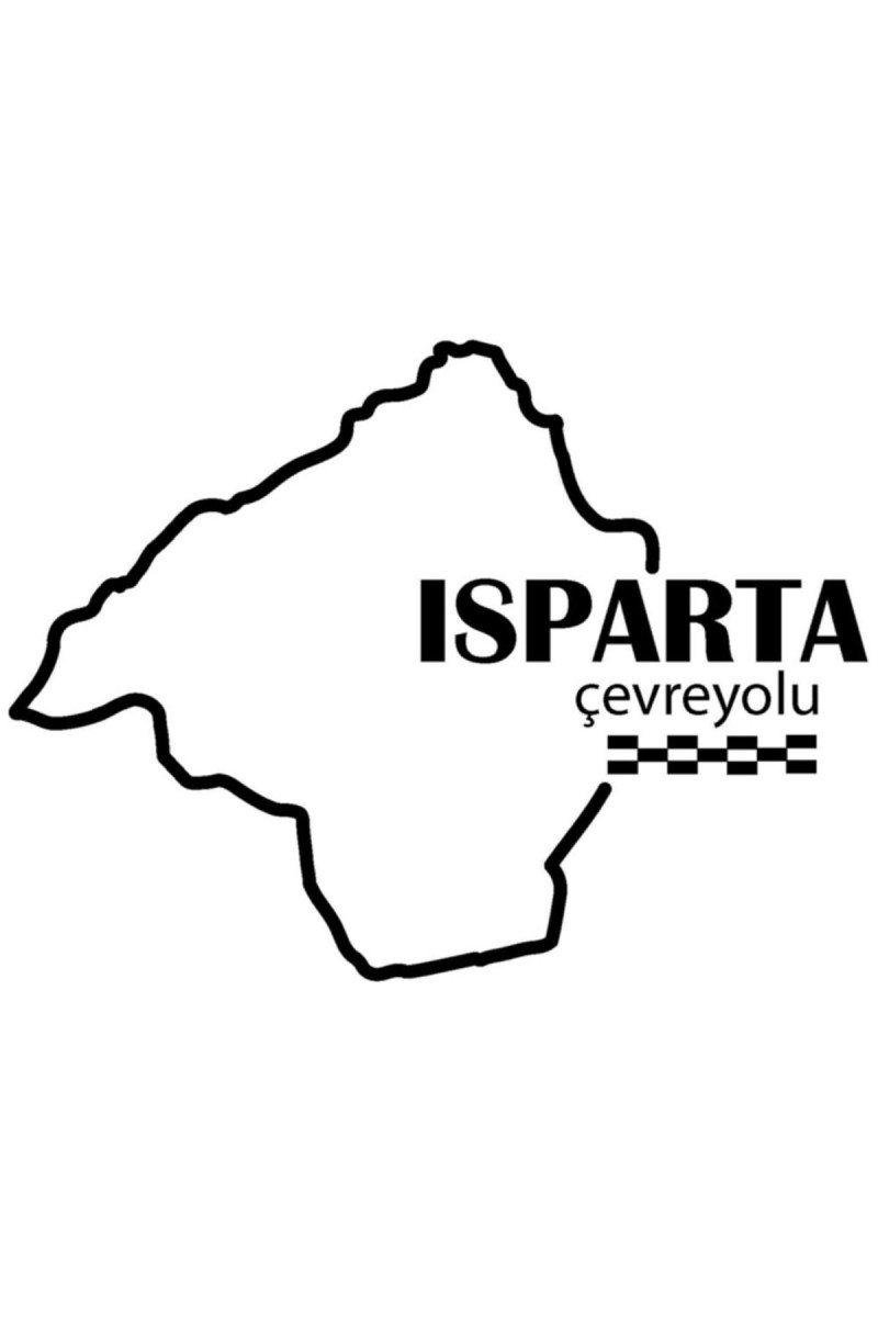 Isparta Çevreyolu Sticker 12*9 Cm