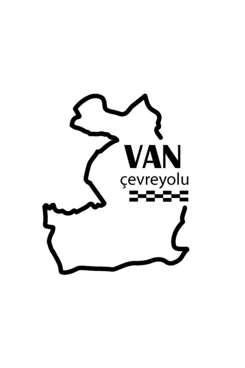 Van Çevreyolu Sticker 12*9 Cm