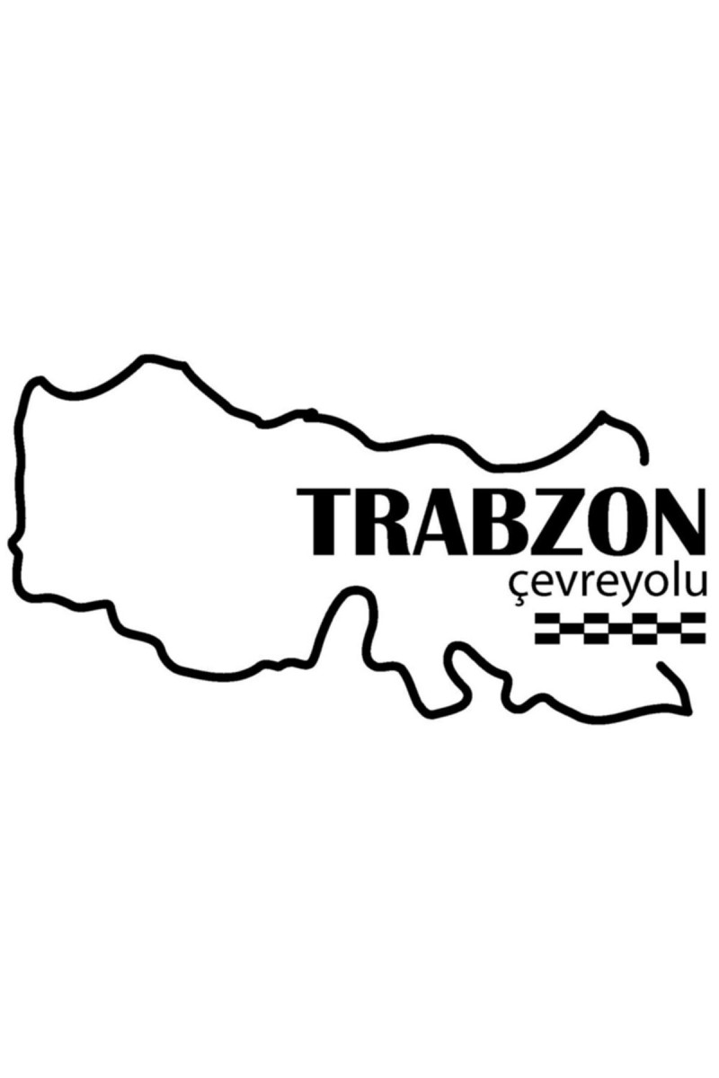 Trabzon Çevreyolu Sticker 12*9 Cm