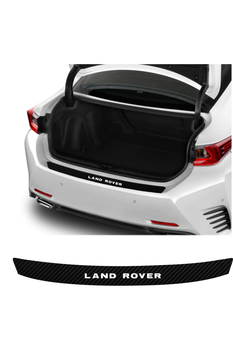 Land Defender Rover İçin Uyumlu Aksesuar Oto Arka Tampon Bagaj Koruyucu Sticker 92*7 Cm