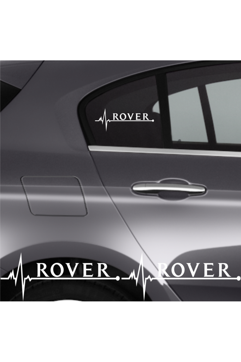 Rover 820 İçin Uyumlu Aksesuar Oto Ritim Sticker 2 Adet 20*9 Cm