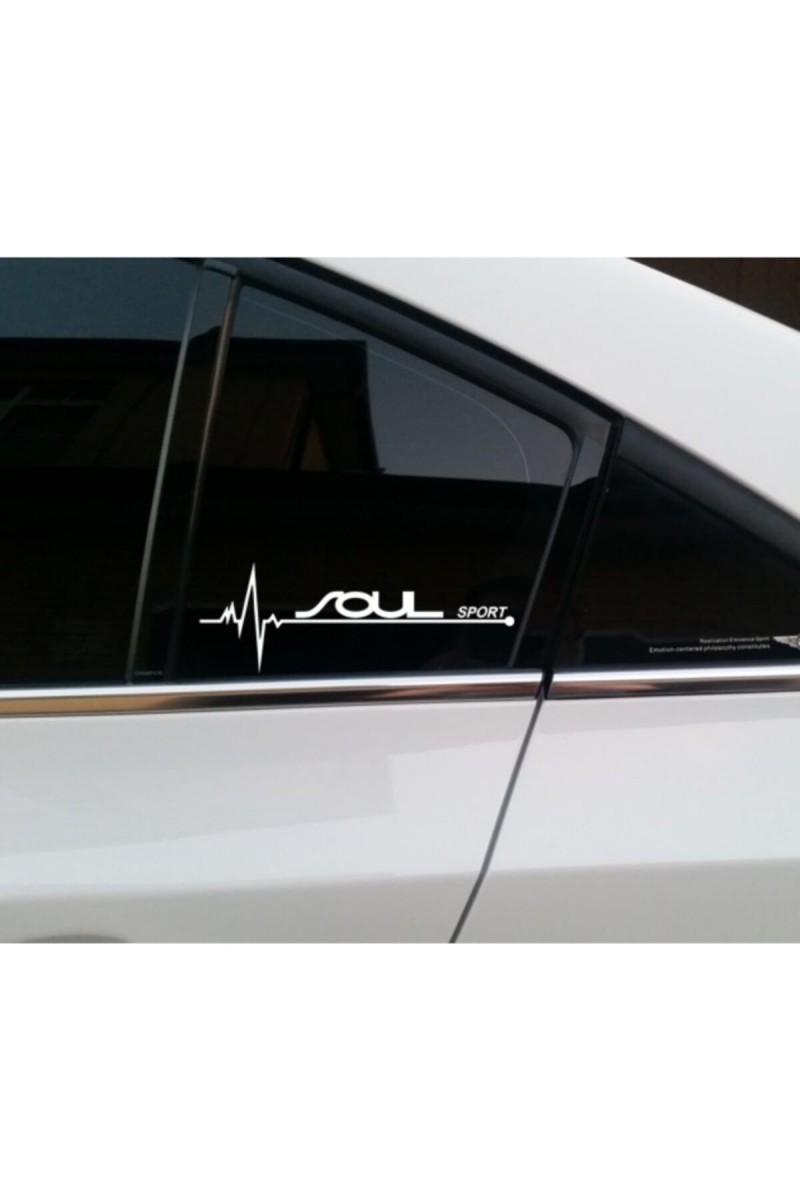 Kia Soul İçin Uyumlu Aksesuar Oto Kapı Yan Cam Sticker