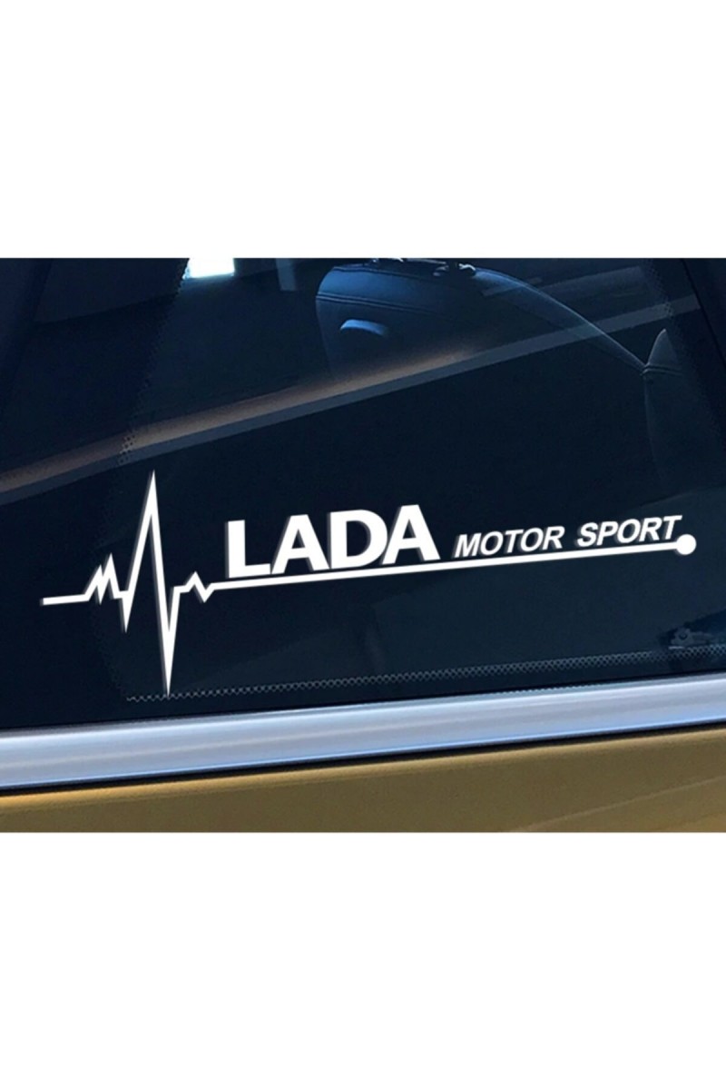 Lada İçin Uyumlu Aksesuar Oto Kapı Yan Cam Sticker 20*7 Cm