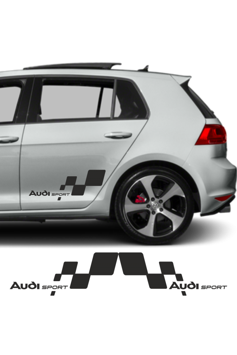 Audi A2 İçin Uyumlu Aksesuar Yan Sport 28*13