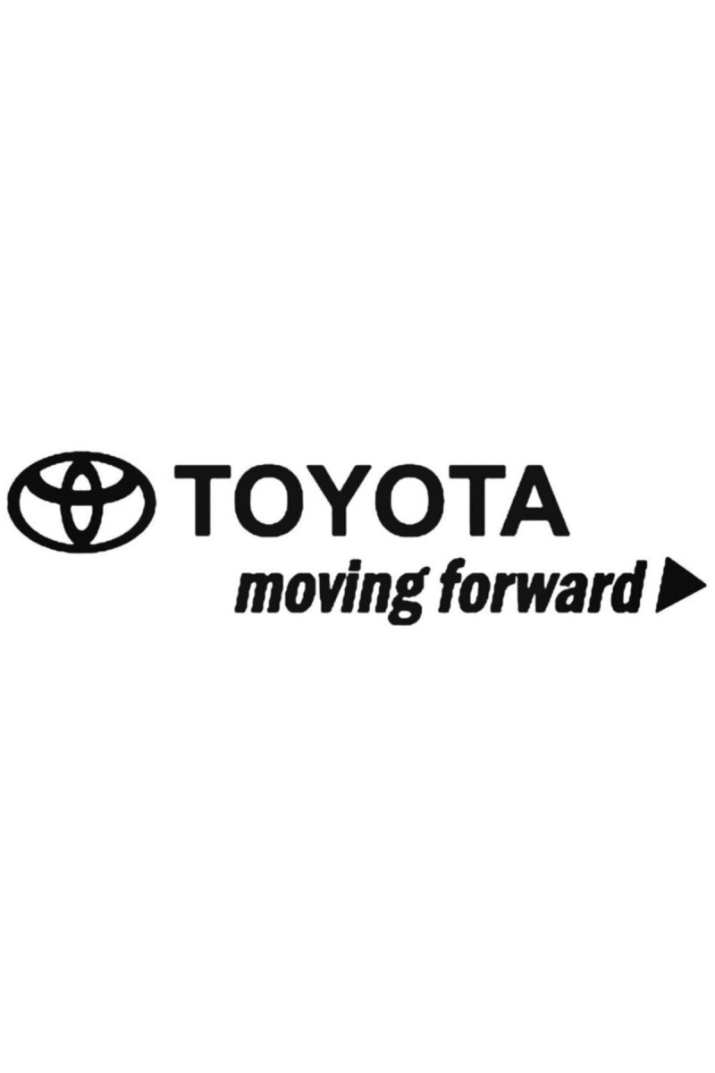 Toyota Moving Forward İçin Uyumlu Aksesuar Oto Sticker 20 Cm