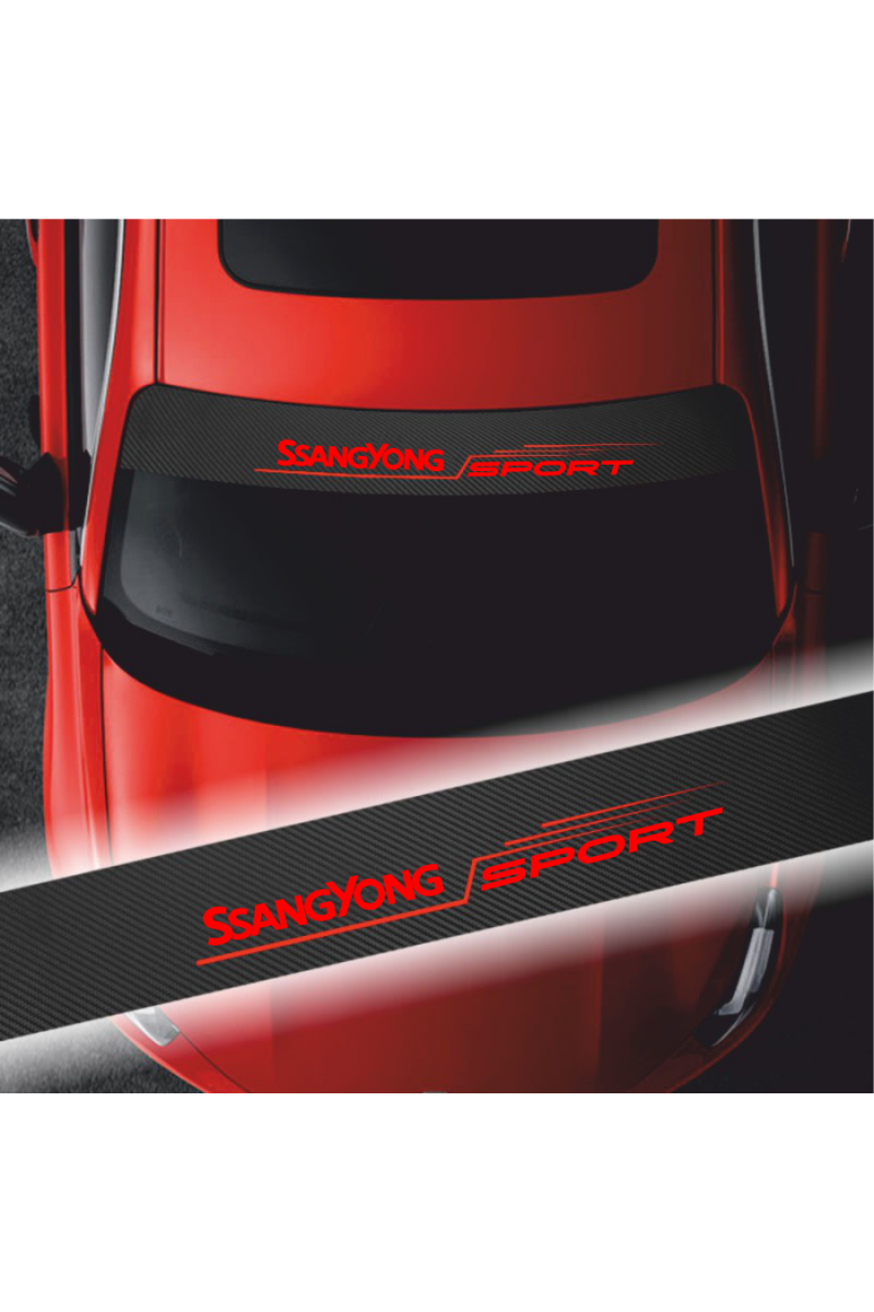 Ssangyong Tivoli İçin Uyumlu Aksesuar Oto Ön Cam Sticker