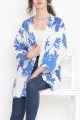 Desenli Kimono Saks