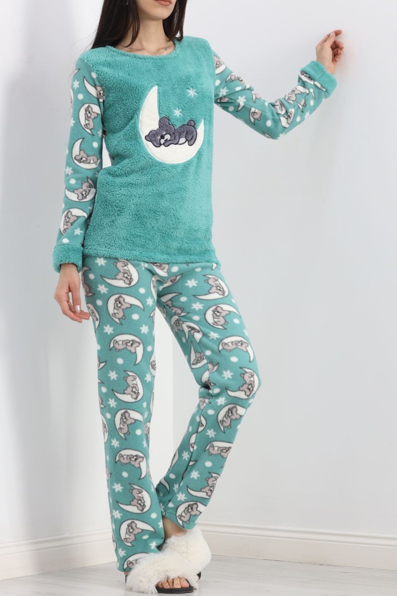 Polar Pijama Takımı Mint