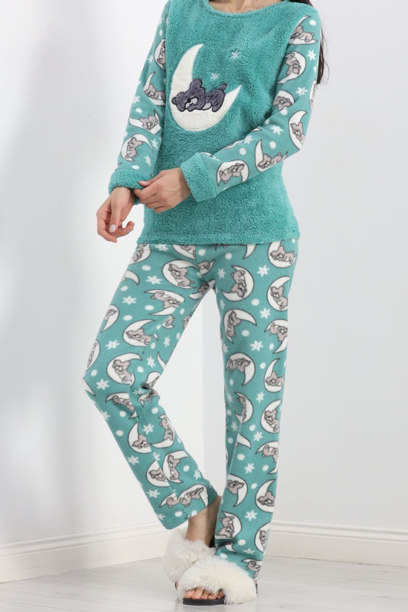 Polar Pijama Takımı Mint