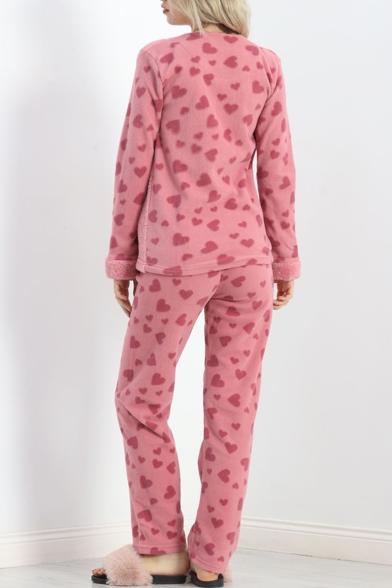 Polar Pijama Takımı Pembe