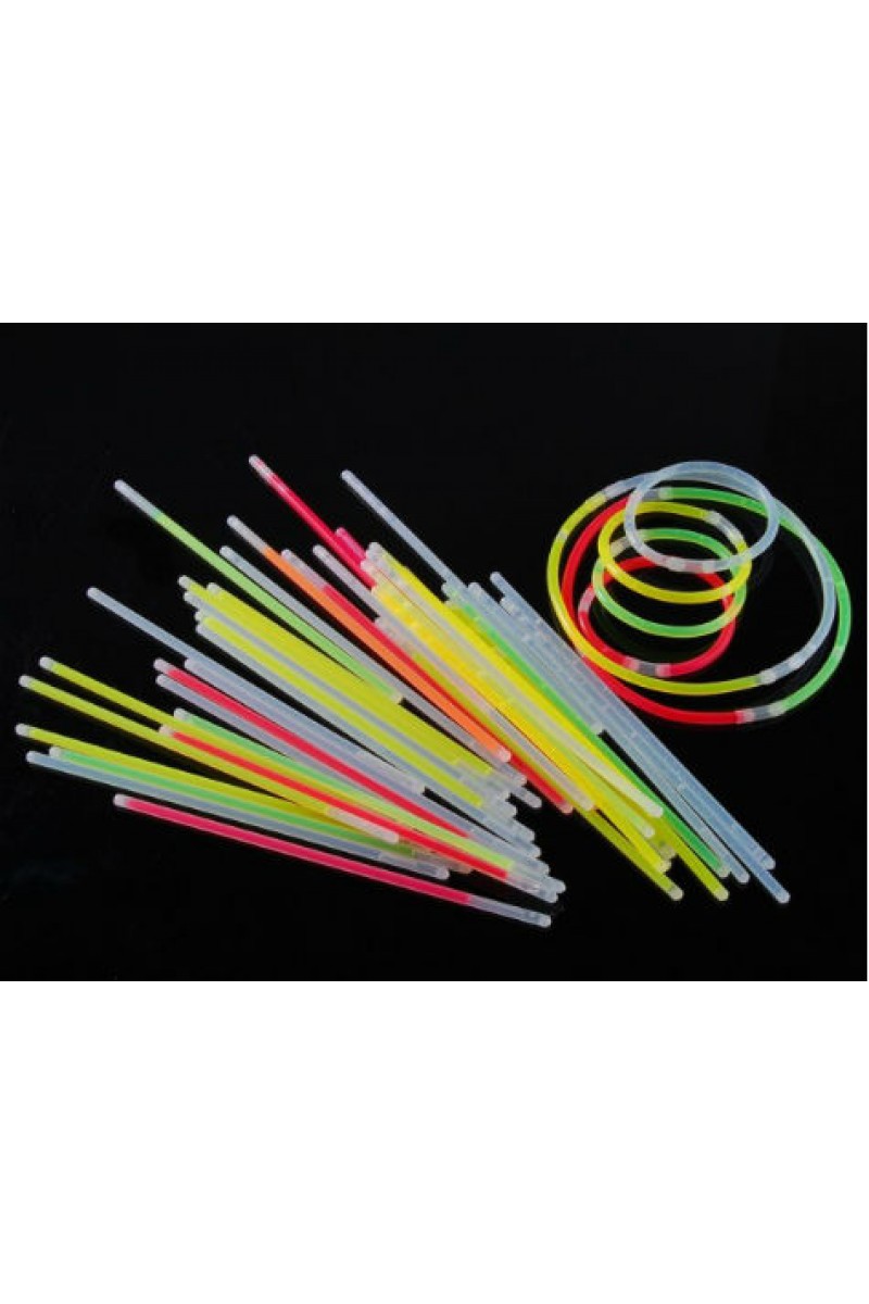 10 Adet Glow Stick Bracelet Fosforlu Kırılan Çubuk Bileklik (125125)