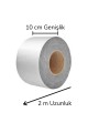 Folyo Kauçuk Bant Yapışkanlı Su Geçirmez Çatı Boru Tamir Bandı (2Metre x 10 Cm) (125125)