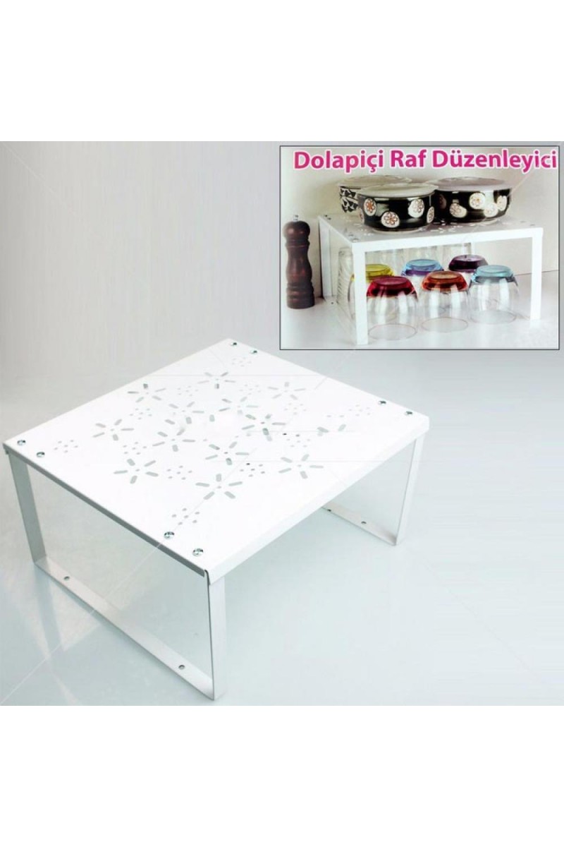 Metal Dolap İçi Raf Düzenleyici (125125)