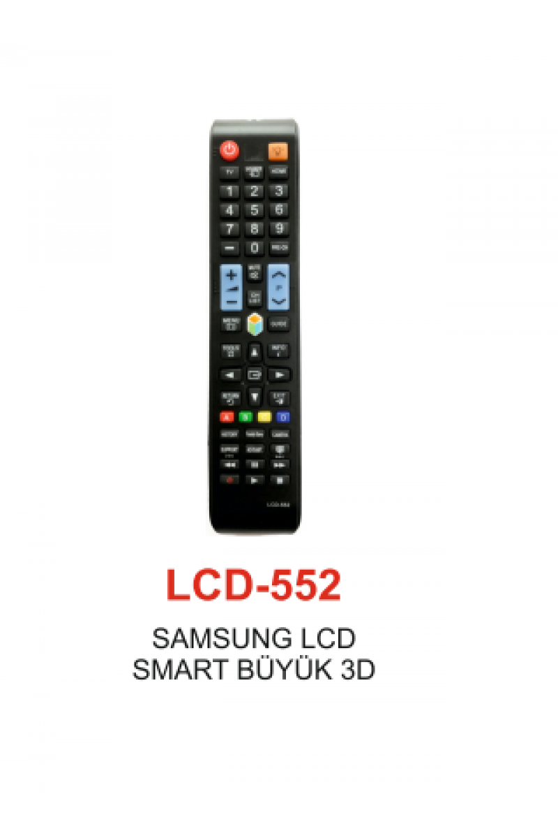 Samsung Source LCD Büyük Tv Kumandası - LCD 552 (125125)