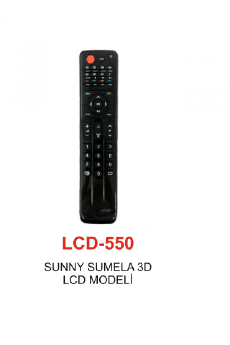 SUNNY - SUMELA 3D Serisi TV KUMANDASI LCD 550 (125125)