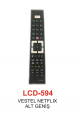 Vestel Netflix Tv Kumandası  - LCD 594 (125125)